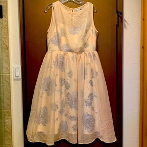 ASOS floral sleeveless dress